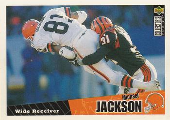 Michael Jackson Cleveland Browns 1996 Upper Deck Collector's Choice NFL #204